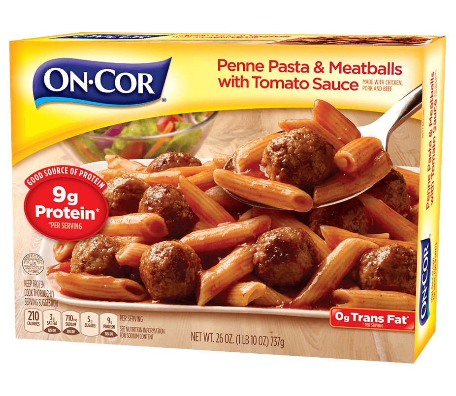 OnCor Meatballs and Sauce